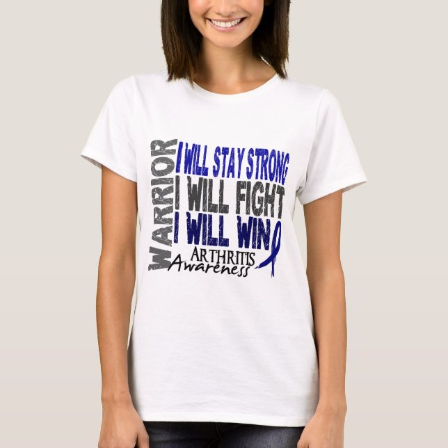 Camiseta Guerrero de la artritis (Anverso)