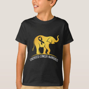 Camiseta Guerrero de la Cinta de Concienciación sobre el Cá