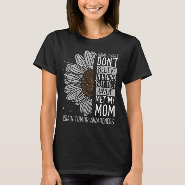 Camiseta Guerrero de la Cinta de Concienciación sobre Tumor (Anverso)