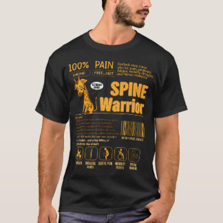 Camiseta Guerrero de la Columna Síndrome de Cordón Espinal 
