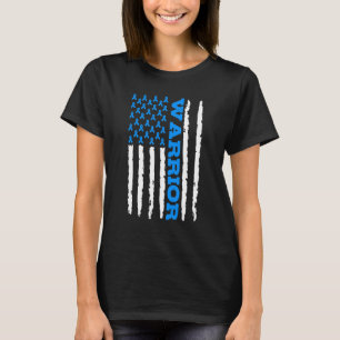 Camiseta Guerrero de la Conciencia de la Diabetes Tipo 1 Ba
