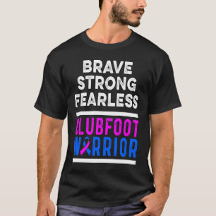 Camiseta Guerrero de la Conciencia del Camino del Clubfoot 