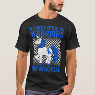 Camiseta Guerrero de la conciencia Magia Unicornio Azul Cin