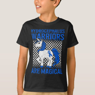 Camiseta Guerrero de la conciencia Magia Unicornio Azul Cin