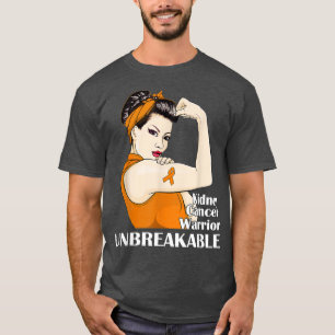 Camiseta Guerrero de la conciencia sobre el cáncer de riñón