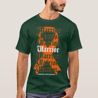 Camiseta Guerrero de la conciencia sobre el cáncer endometr