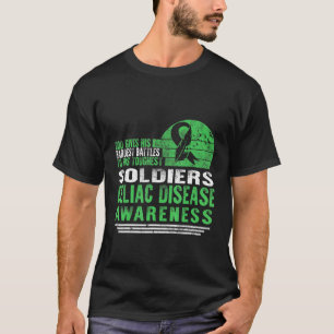 Camiseta Guerrero de la conciencia sobre la enfermedad celí