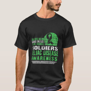Camiseta Guerrero de la conciencia sobre la enfermedad celí