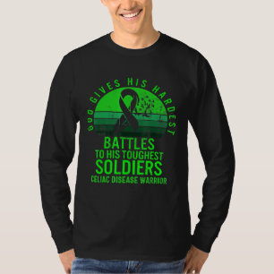 Camiseta Guerrero de la conciencia sobre la enfermedad celí