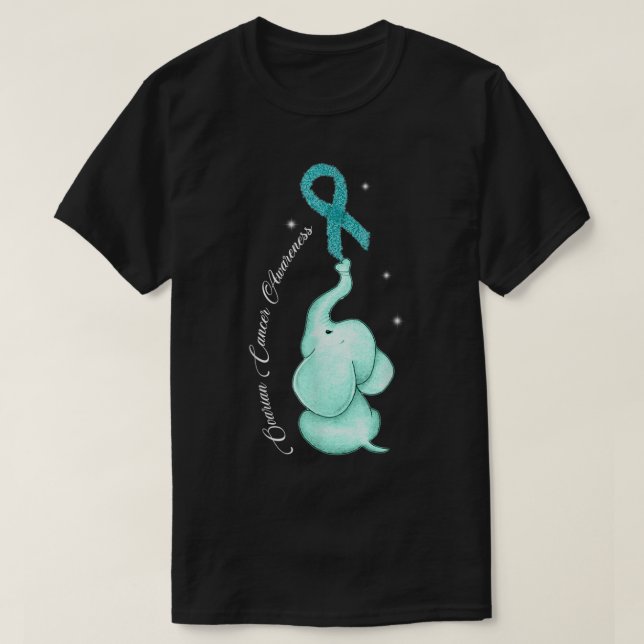 Camiseta Guerrero de la Concienciación sobre el Cáncer de O (Diseño del anverso)