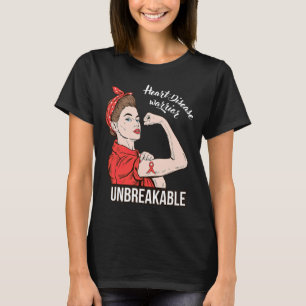 Camiseta Guerrero de la concienciación sobre enfermedades c