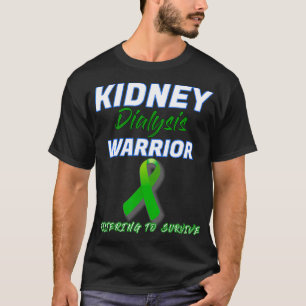 Camiseta Guerrero de la diálisis renal Hemodiálisis periton