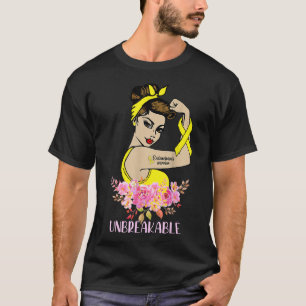 Camiseta Guerrero de la Endometriosis Brazo inquebrantable 