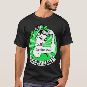 Camiseta Guerrero de la Enfermedad Celiaca Inquebrantable 