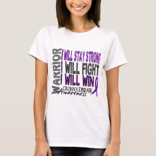 Camiseta Guerrero de la enfermedad de Crohn