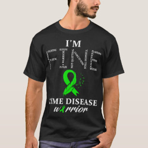 Camiseta Guerrero de la enfermedad de Lyme fina