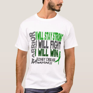 Camiseta Guerrero de la enfermedad de riñón