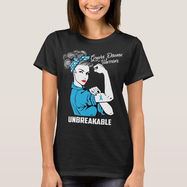 Camiseta Guerrero de la enfermedad de sepulcros irrompible (Anverso)