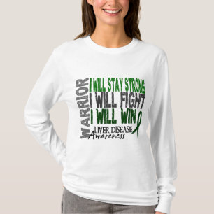 Camiseta Guerrero de la enfermedad del higado