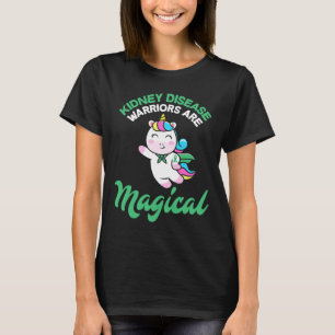 Camiseta Guerrero de la enfermedad Magia Unicornio Concienc