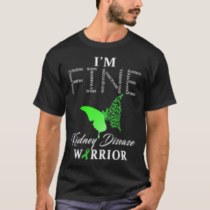 Camiseta Guerrero de la enfermedad renal estoy bien 1