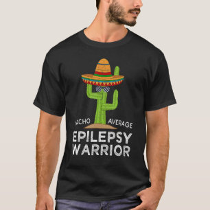 Camiseta Guerrero de la epilepsia de la conciencia sobre el