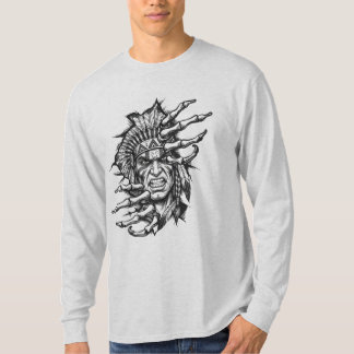 Camiseta Guerrero de la Herencia Nativa Americana
