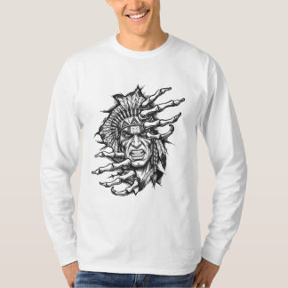 Camiseta Guerrero de la Herencia Nativa Americana