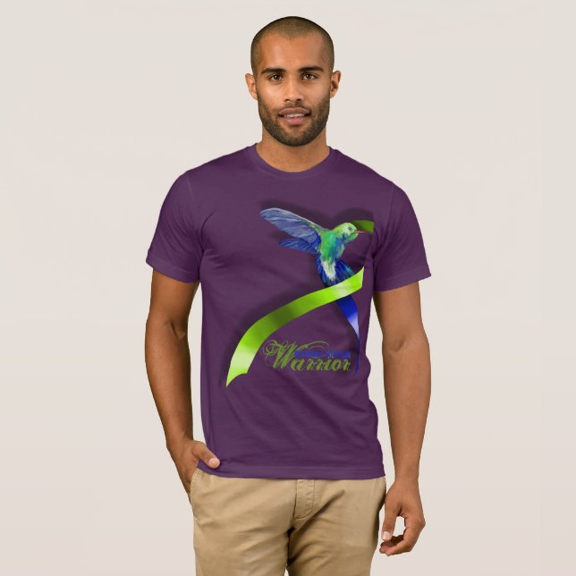 Camiseta Guerrero de la hipertensión y indicador de presión (Anverso completo)