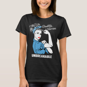 Camiseta Guerrero de la incapacidad irrompible