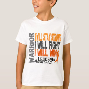 Camiseta Guerrero de la leucemia