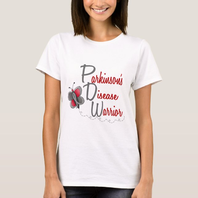 Camiseta Guerrero de la mariposa 2 de la enfermedad de (Anverso)