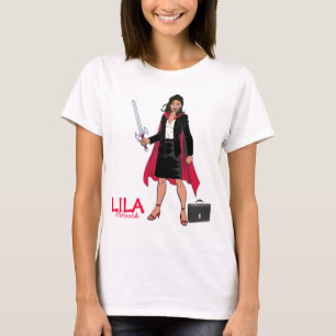 Camiseta Guerrero de la mujer de negocios
