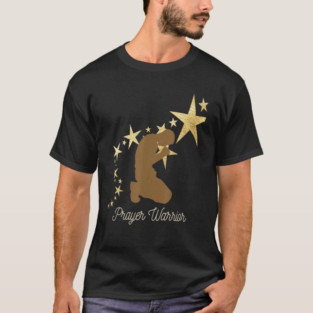 Camiseta Guerrero de la oración (Anverso)