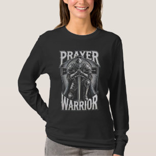 Camiseta Guerrero de la oración Cristo religioso católico C