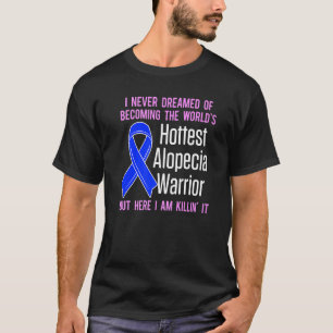 Camiseta Guerrero de la pérdida del cabello de la concienci