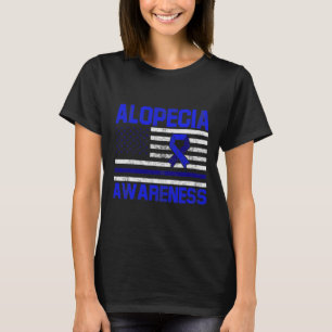 Camiseta Guerrero de la pérdida del pelo de la conciencia d
