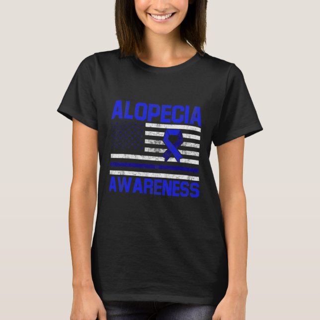 Camiseta Guerrero de la pérdida del pelo de la conciencia d (Anverso)