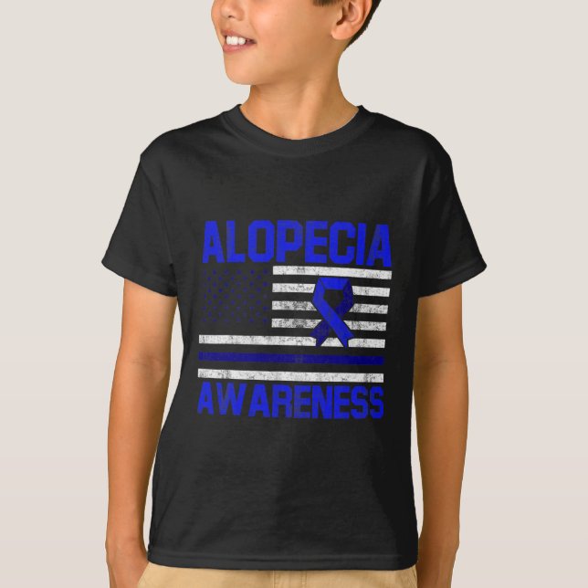 Camiseta Guerrero de la pérdida del pelo de la conciencia d (Anverso)