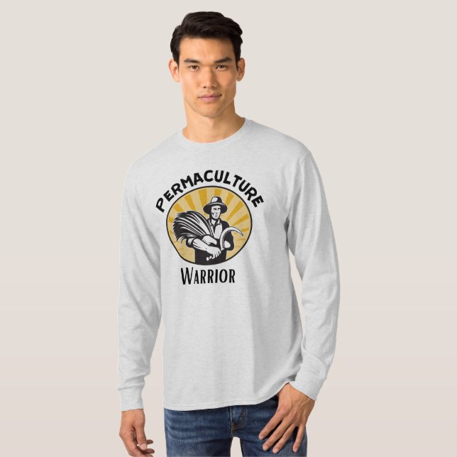 Camiseta Guerrero de la permacultura (Anverso completo)