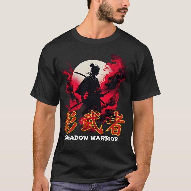 Camiseta Guerrero de la sombra (Anverso)