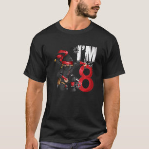 Camiseta Guerrero de la sombra de Ninja, tengo nueve años