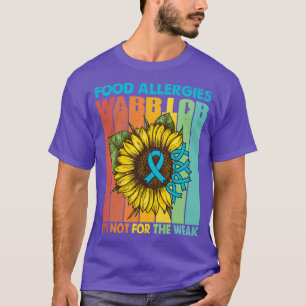 Camiseta Guerrero De Las Alergias A La Comida No Es Para El