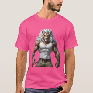 Camiseta Guerrero de leones - Icono de fantasía urbana