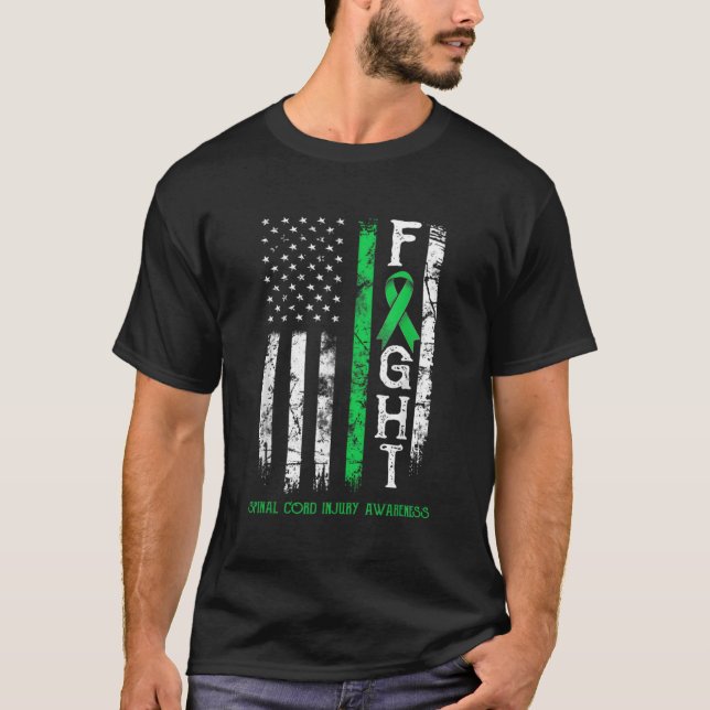 Camiseta Guerrero De Lesiones En El Cuerpo De La Espina Pul (Anverso)