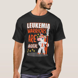 Camiseta Guerrero de leucemia es una guerra mágica de leuce