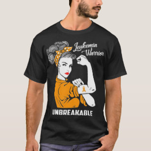 Camiseta Guerrero de leucemia inquebrantable