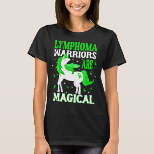 Camiseta Guerrero de linfoma magico unicornio