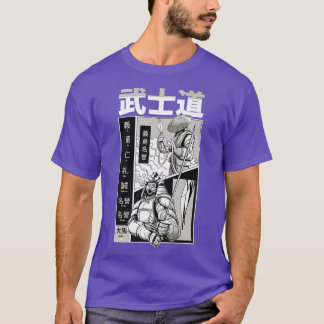 Camiseta Guerrero de Manga y Anime Samurai
