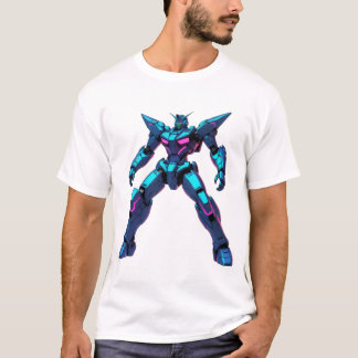 Camiseta Guerrero de Mecha futurista